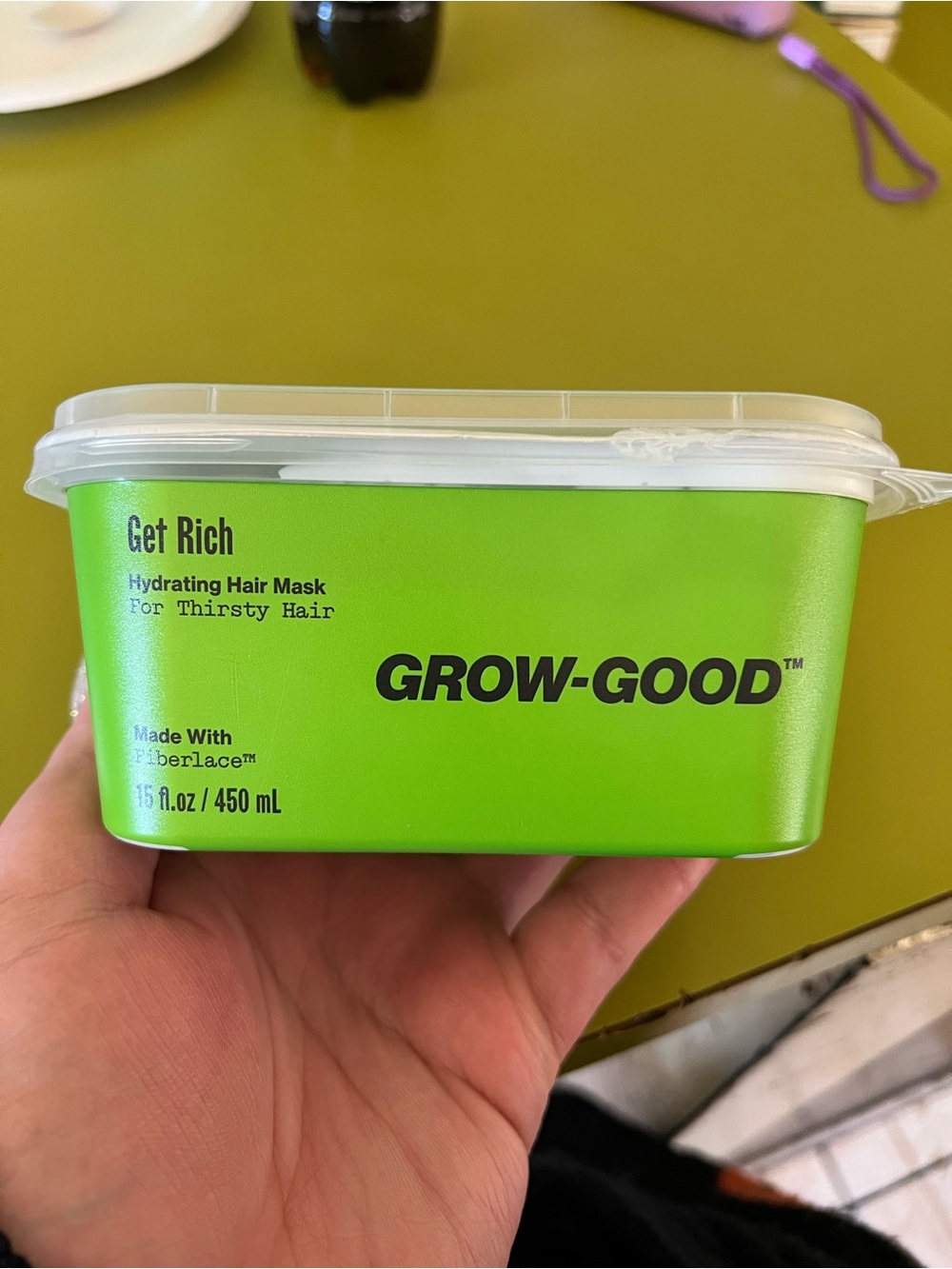 GROW GOOD HYDRATING HAIR MASK BY CARDI B
